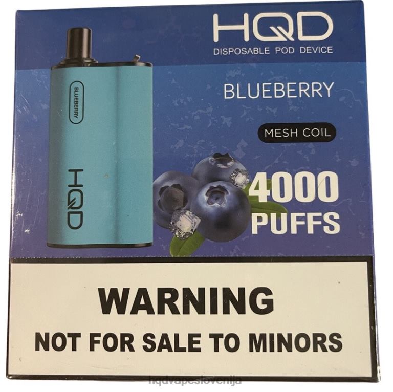 borovnica HQD BOX 4000 vpihov V26FR84 - HQD vape price -