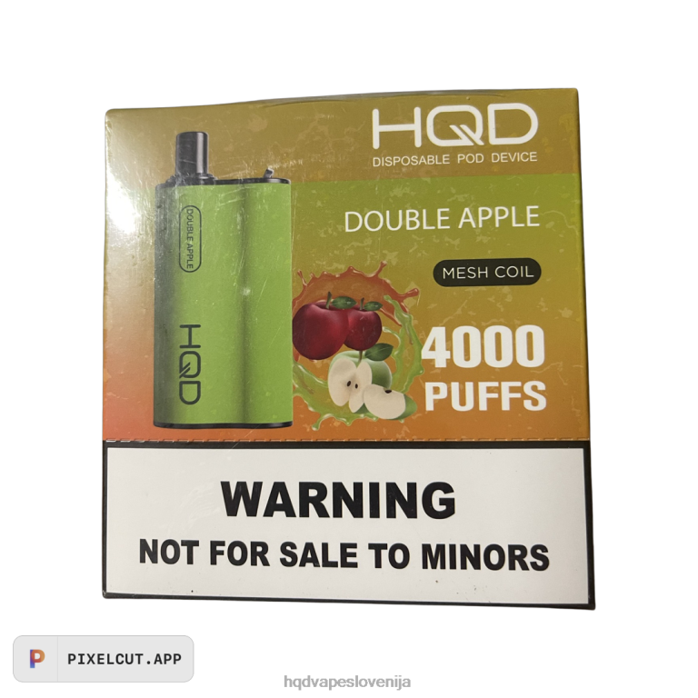 dvojno jabolko HQD BOX 4000 vpihov V26FR103 - HQD vapes -