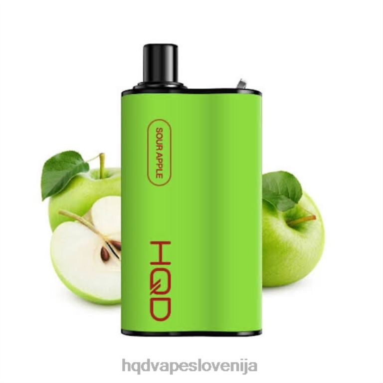 kislo jabolko HQD BOX 4000 vpihov V26FR97 - HQD wholesale -