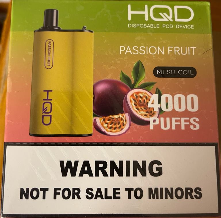 pasijonka HQD BOX 4000 vpihov V26FR95 - HQD cigareta -