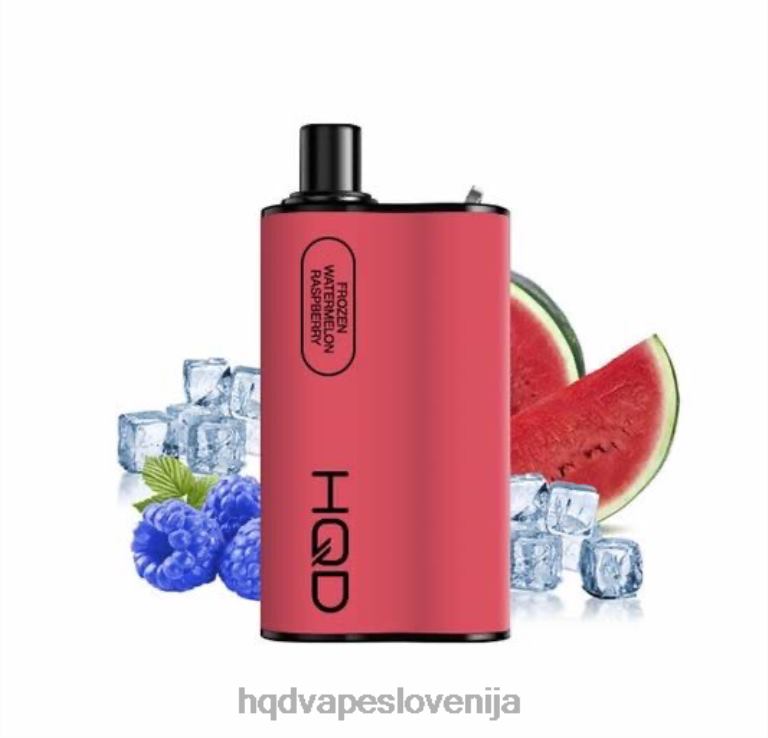 zamrznjena lubenica malina HQD BOX 4000 vpihov V26FR91 - HQD vape Ljubljana -