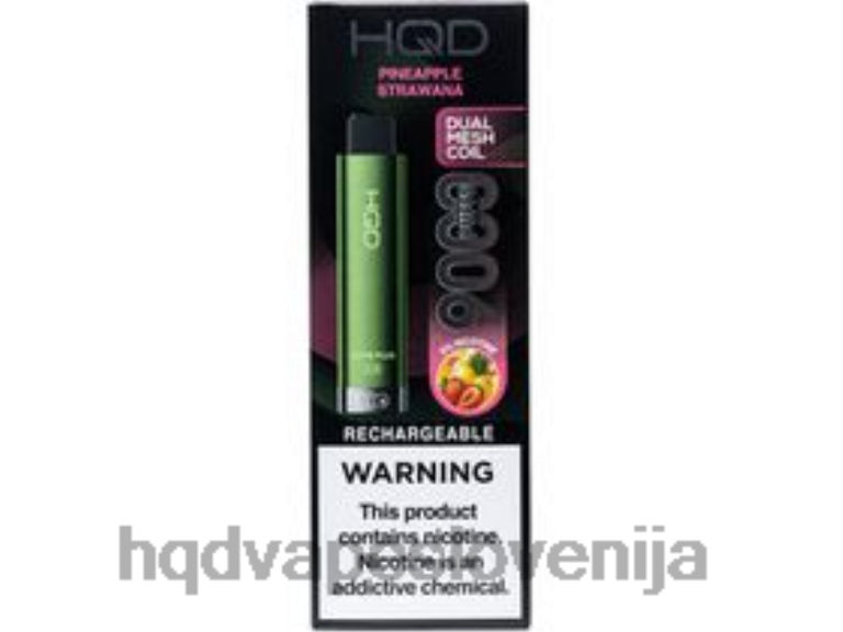 ananasova strawnana HQD CUVIE PLUS 2.0 za enkratno uporabo V26FR235 - HQD cigareta -