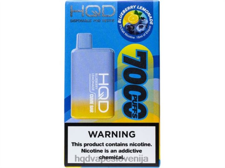 borovničeva limonada HQD CUVIE BAR za enkratno uporabo V26FR141 - HQD vape Ljubljana -