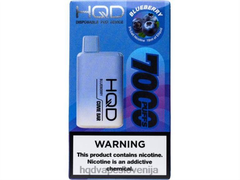 borovnica HQD CUVIE BAR za enkratno uporabo V26FR140 - HQD vape Slovenija -