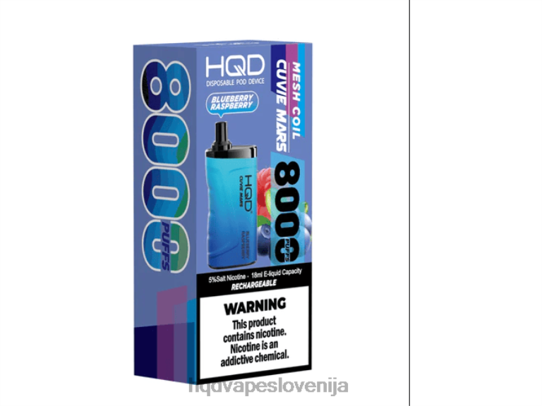 borovnica malina HQD CUVIE MARS za enkratno uporabo V26FR146 - HQD vape flavors -