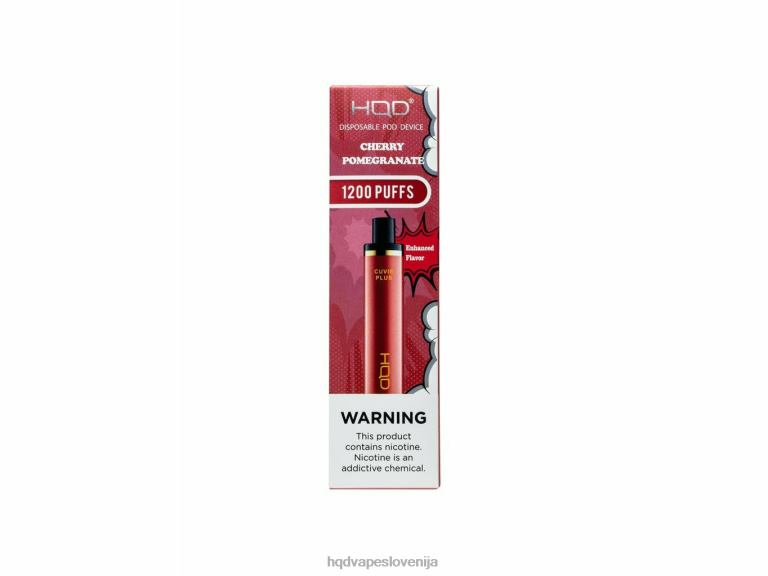 češnjev šipek HQD CUVIE PLUS vape za enkratno uporabo V26FR152 - HQD vape sale -
