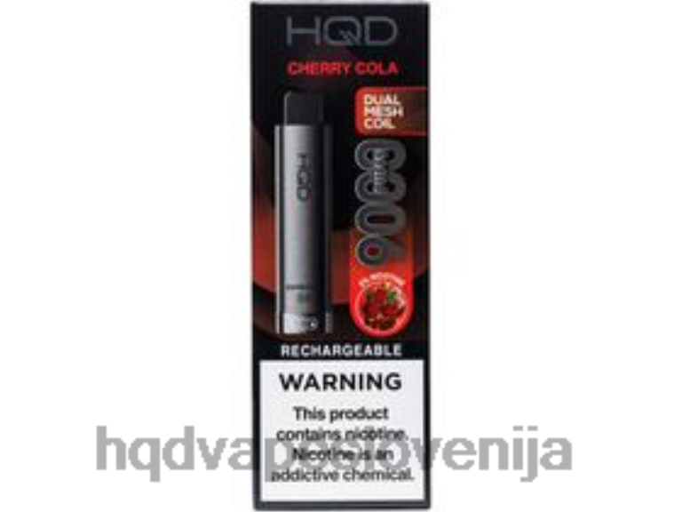 češnjeva kola HQD CUVIE PLUS 2.0 za enkratno uporabo V26FR272 - HQD vape sale -