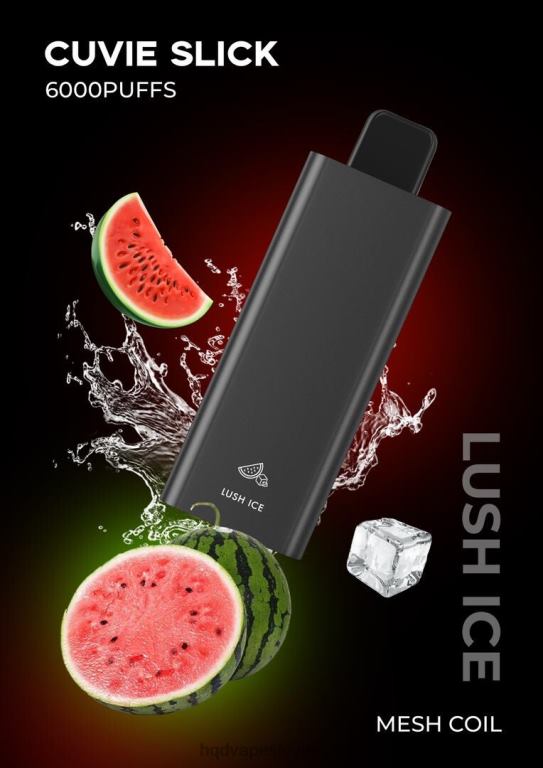 gladek bujni led HQD CUVIE SLICK 6000 vpihov V26FR28 - HQD vape cena -