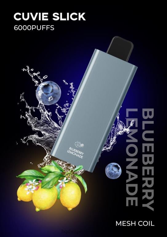 gladka borovničeva limonada