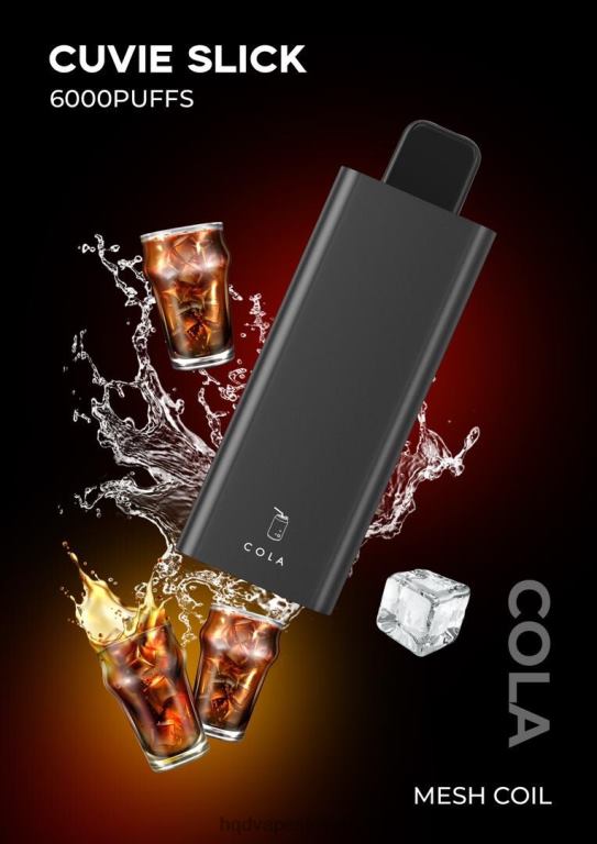 gladka kola HQD CUVIE SLICK 6000 vpihov V26FR25 - HQD cigareta -