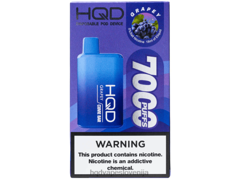 grapey HQD CUVIE BAR za enkratno uporabo V26FR169 - HQD store -