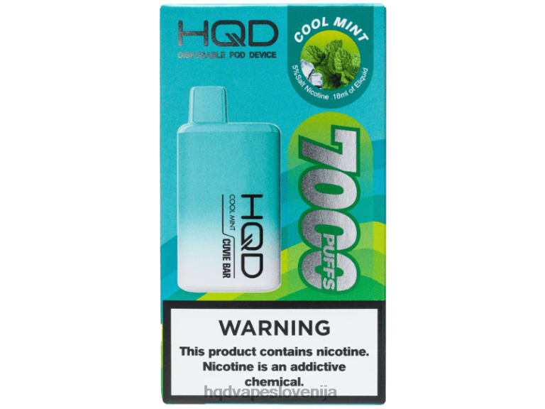 hladna meta HQD CUVIE BAR za enkratno uporabo V26FR159 - HQD store -