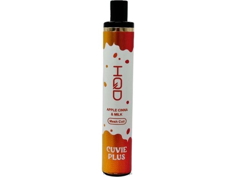 jabolčni cimet in mleko HQD CUVIE PLUS za enkratno uporabo V26FR126 - HQD vape flavors -
