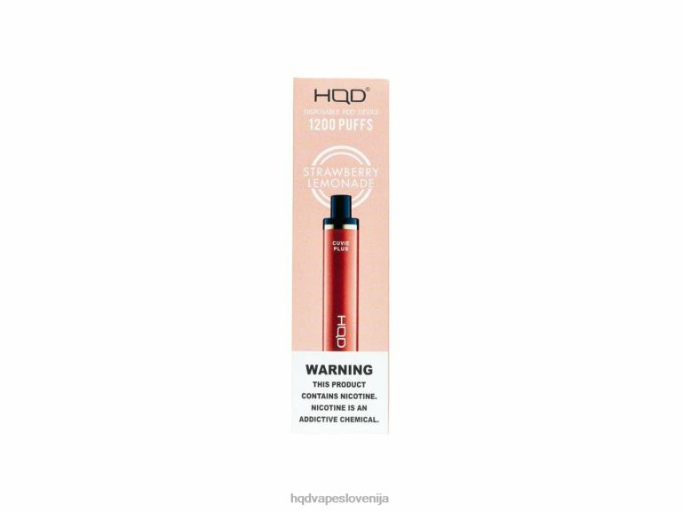 jagodna limonada HQD CUVIE PLUS vape za enkratno uporabo V26FR257 - HQD wholesale -