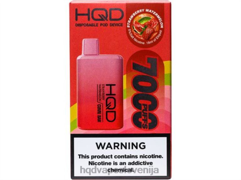 jagodna lubenica HQD CUVIE BAR za enkratno uporabo V26FR260 - HQD vape Slovenija -