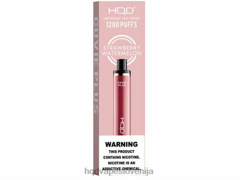 jagodna lubenica HQD CUVIE PLUS vape za enkratno uporabo V26FR262 - HQD vape sale -