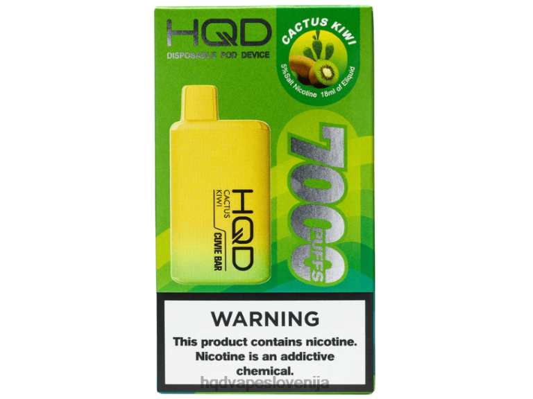 kaktus kivi HQD CUVIE BAR za enkratno uporabo V26FR148 - HQD vape cena -
