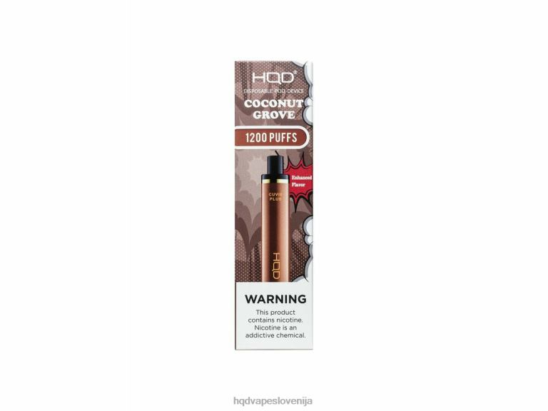 kokosov nasad HQD CUVIE PLUS vape za enkratno uporabo V26FR157 - HQD wholesale -