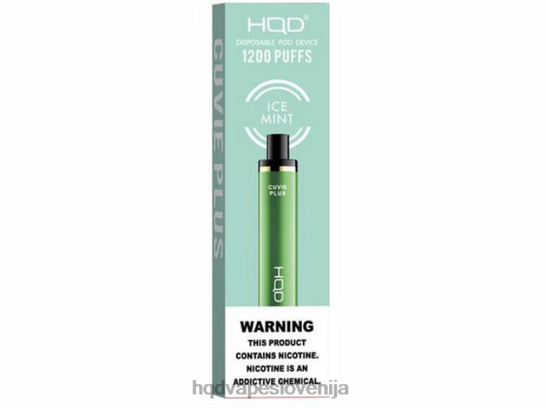 ledena meta HQD CUVIE PLUS vape za enkratno uporabo V26FR202 - HQD vape sale -
