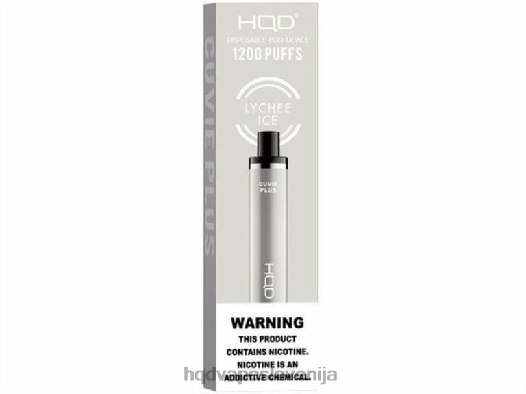 ličijev led HQD CUVIE PLUS vape za enkratno uporabo V26FR213 - HQD vapes -