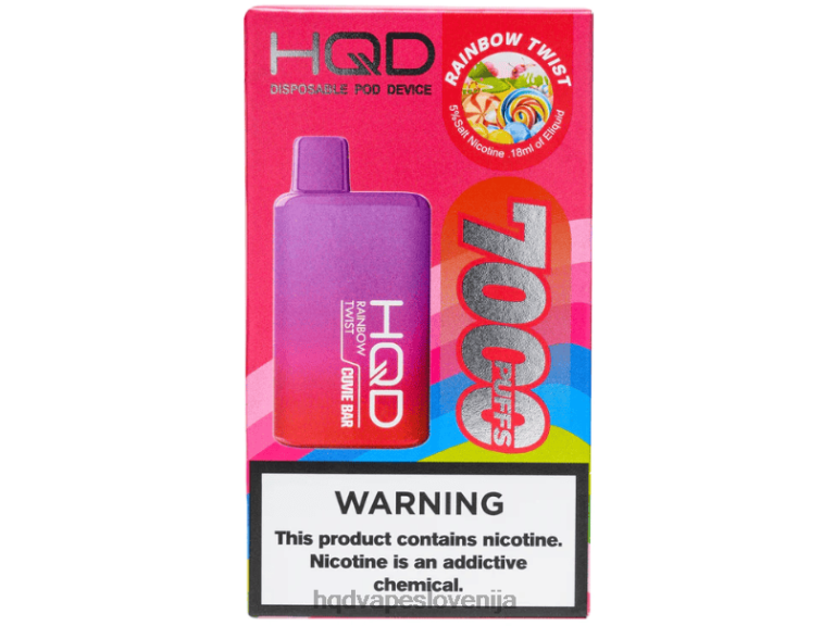 mavrični zasuk HQD CUVIE BAR za enkratno uporabo V26FR242 - HQD vape sale -