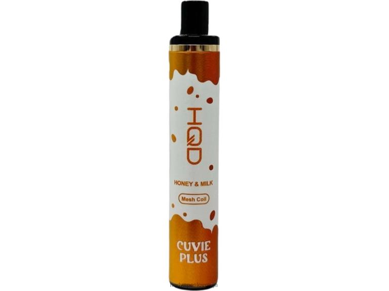 med in mleko HQD CUVIE PLUS za enkratno uporabo V26FR173 - HQD vapes -