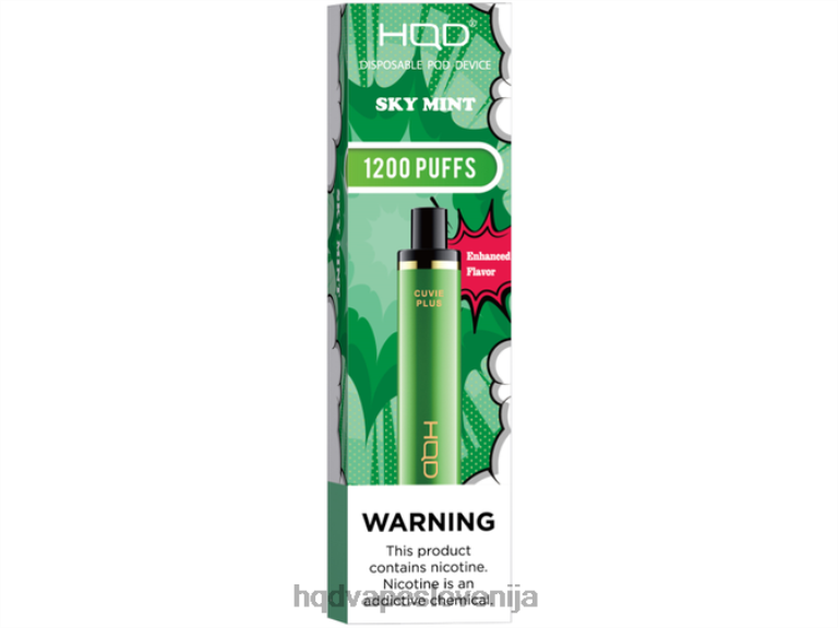 nebesna meta HQD CUVIE PLUS vape za enkratno uporabo V26FR250 - HQD vape Slovenija -