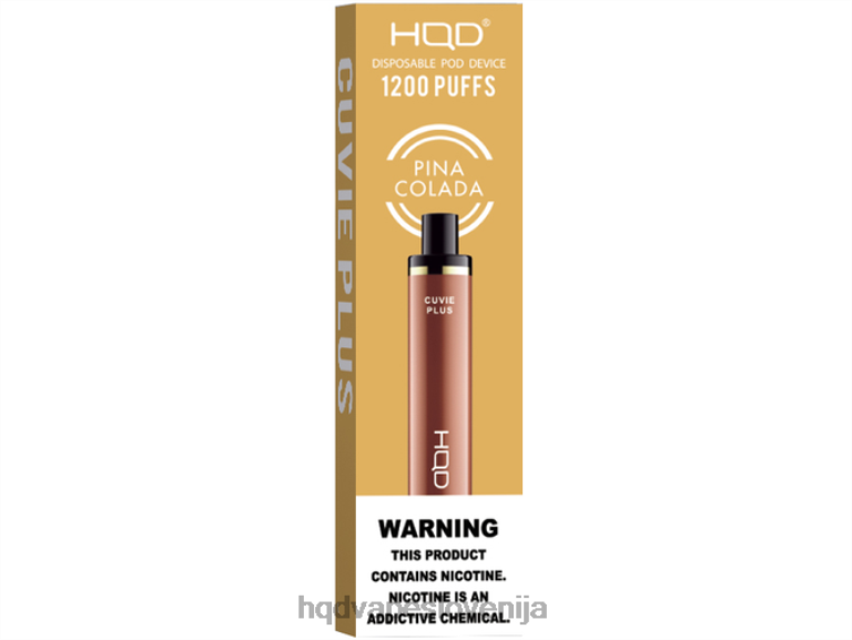 pina colada HQD CUVIE PLUS vape za enkratno uporabo V26FR232 - HQD vape sale -