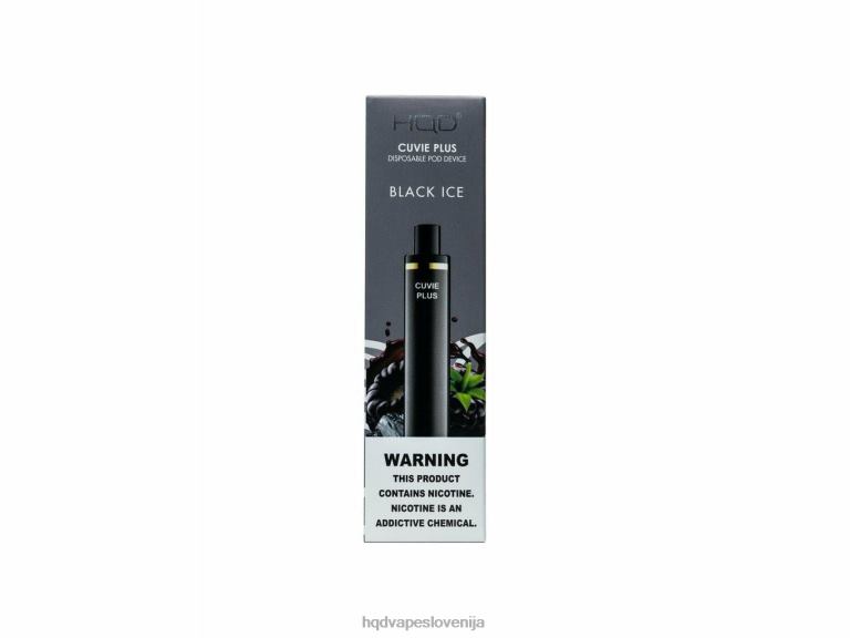 črn led HQD CUVIE PLUS vape za enkratno uporabo V26FR136 - HQD vape flavors -