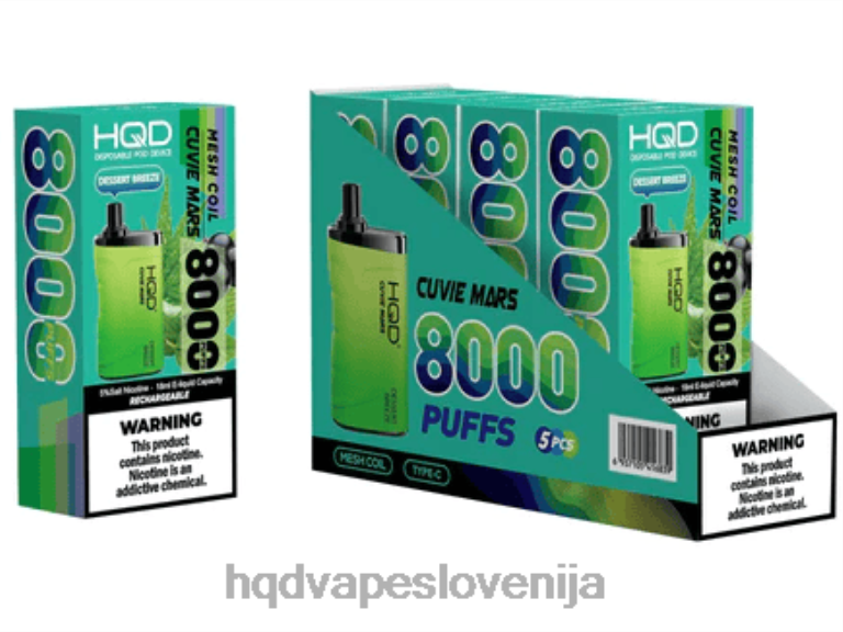 sladica brezze HQD CUVIE MARS za enkratno uporabo V26FR163 - HQD vapes -