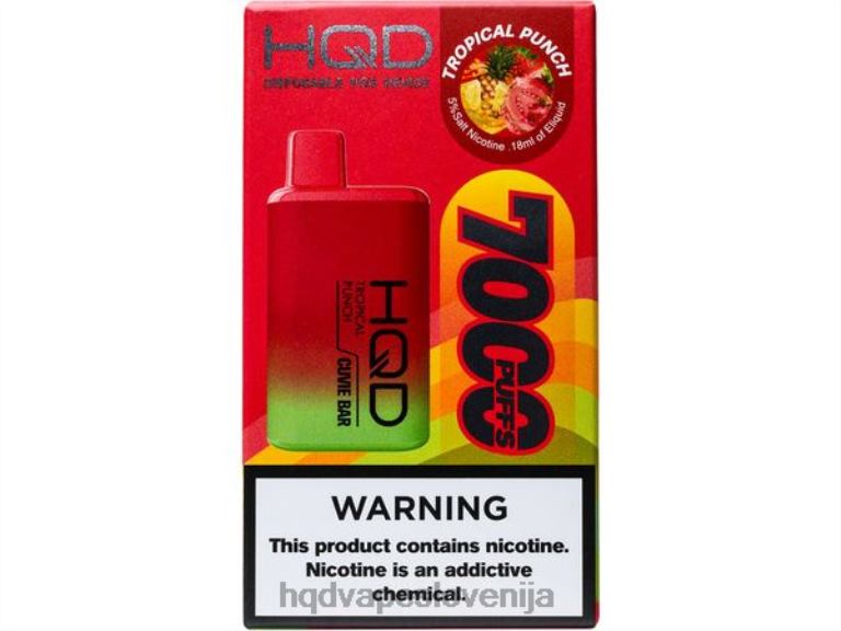 tropski punč HQD CUVIE BAR za enkratno uporabo V26FR267 - HQD wholesale -