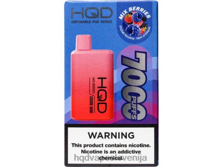 zmešajte jagode HQD CUVIE BAR za enkratno uporabo V26FR222 - HQD vape sale -