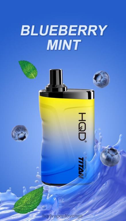 borovničeva meta HQD TITAN 7000 vpihov V26FR6 - HQD vape flavors -
