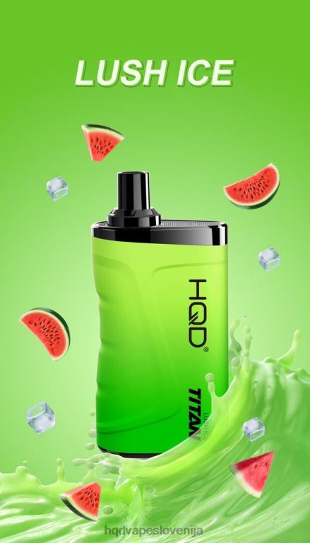 bujni led HQD TITAN 7000 vpihov V26FR16 - HQD vape flavors -