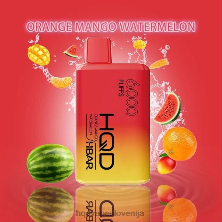 pomaranča mango lubenica