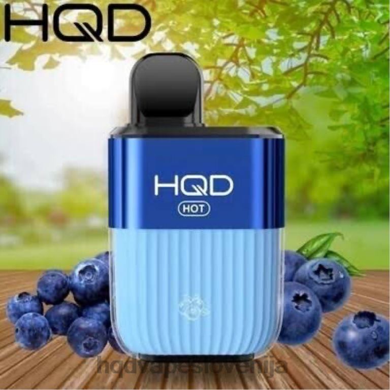 borovnica HQD HOT 5000 vpihov V26FR66 - HQD vape flavors -