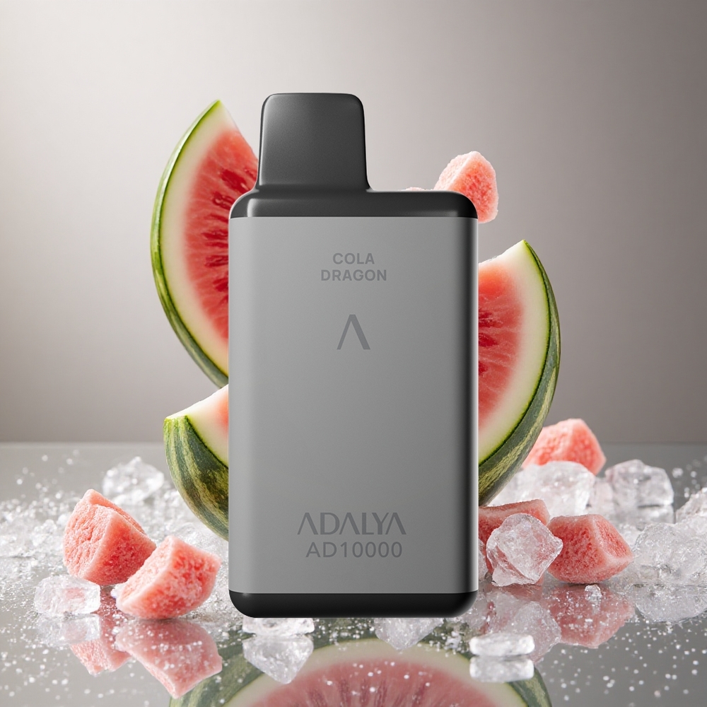 Adalya AD 10000 Puffs Lubenica Led Za enkratno uporabo Vape Svetlo modra 14 ml
