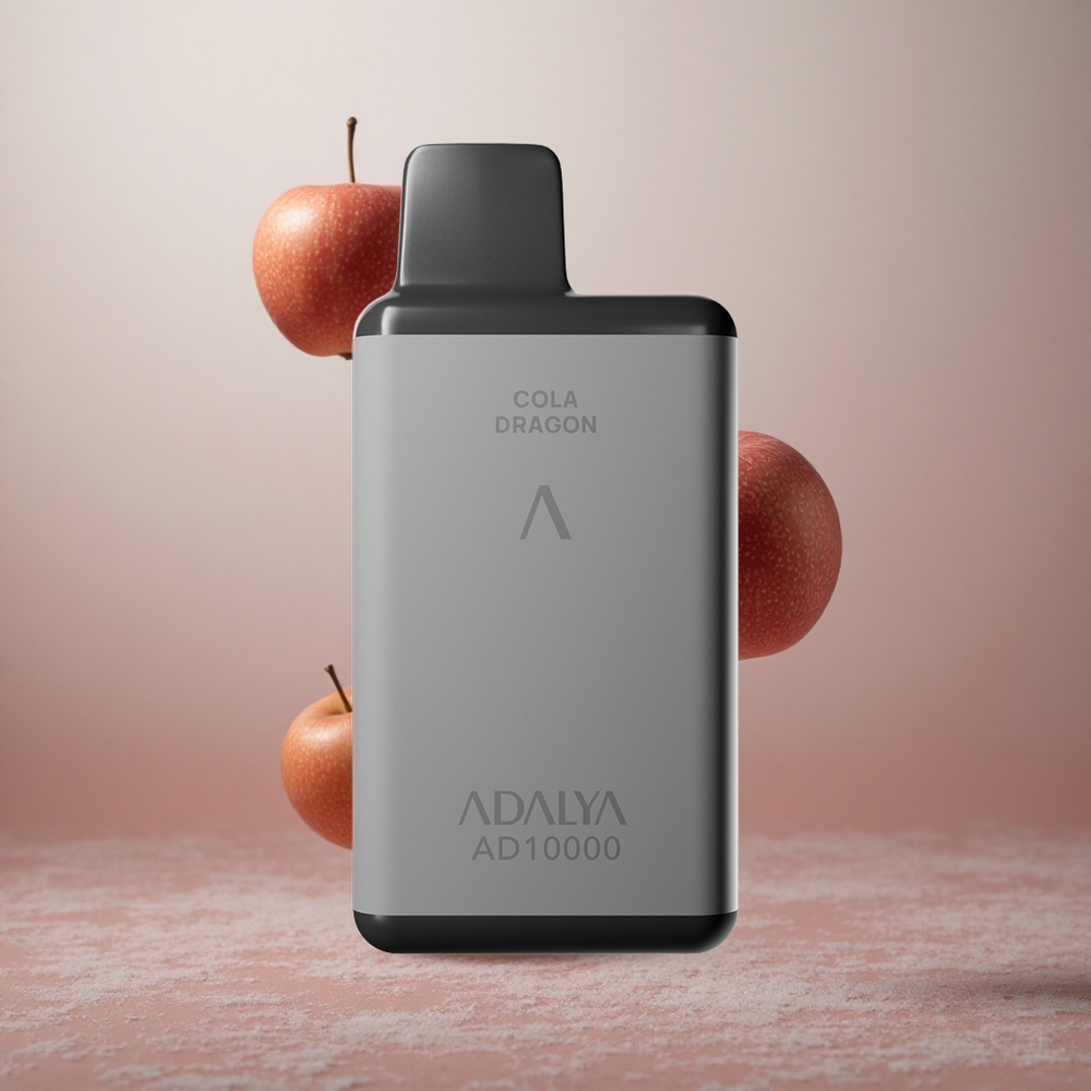 Adalya AD 10000 Puffs Za enkratno uporabo Vape Dve Jabolki Sivina Vesolja