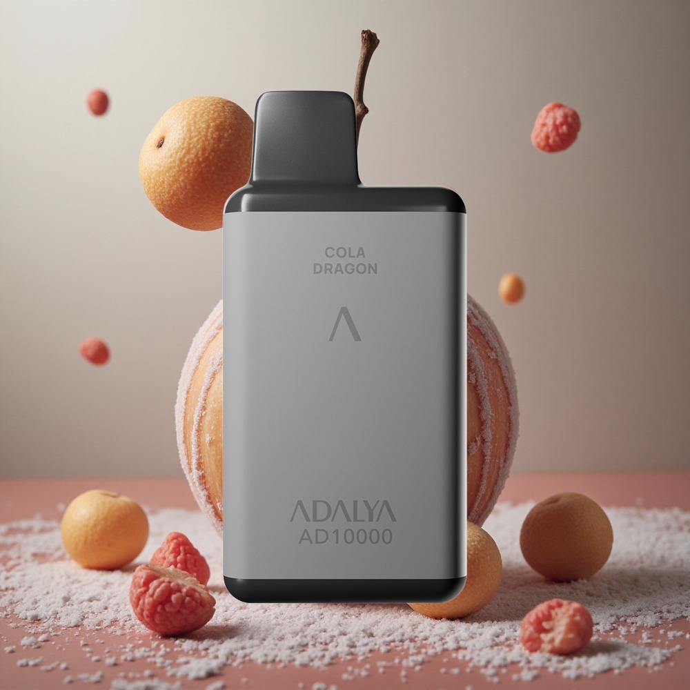 Adalya AD 10000 Puffs Za enkratno uporabo Vape Lady Killer Prostor siva 14 ml