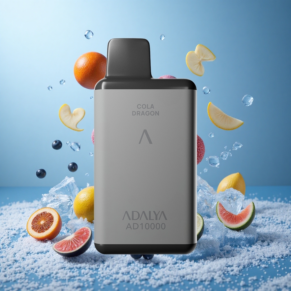 Adalya AD 10000 Puffs Za enkratno uporabo Vape Modra Ledena 14 ml 2% Nikotin
