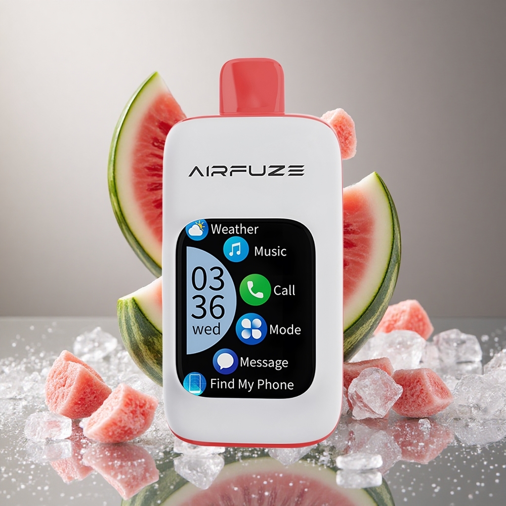AirFuze Smart 30000 Puffs Cigaretni vložki za enkratno uporabo Lubenica Led 900mAh