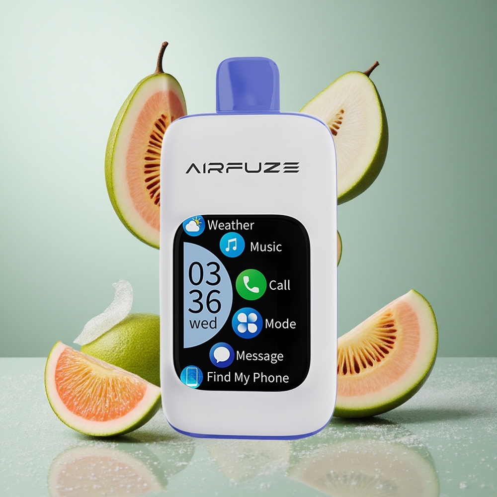 AirFuze Smart 30000 Puffs Cigaretni vložki za enkratno uporabo Miami Meta 5% Nikotin 900mAh