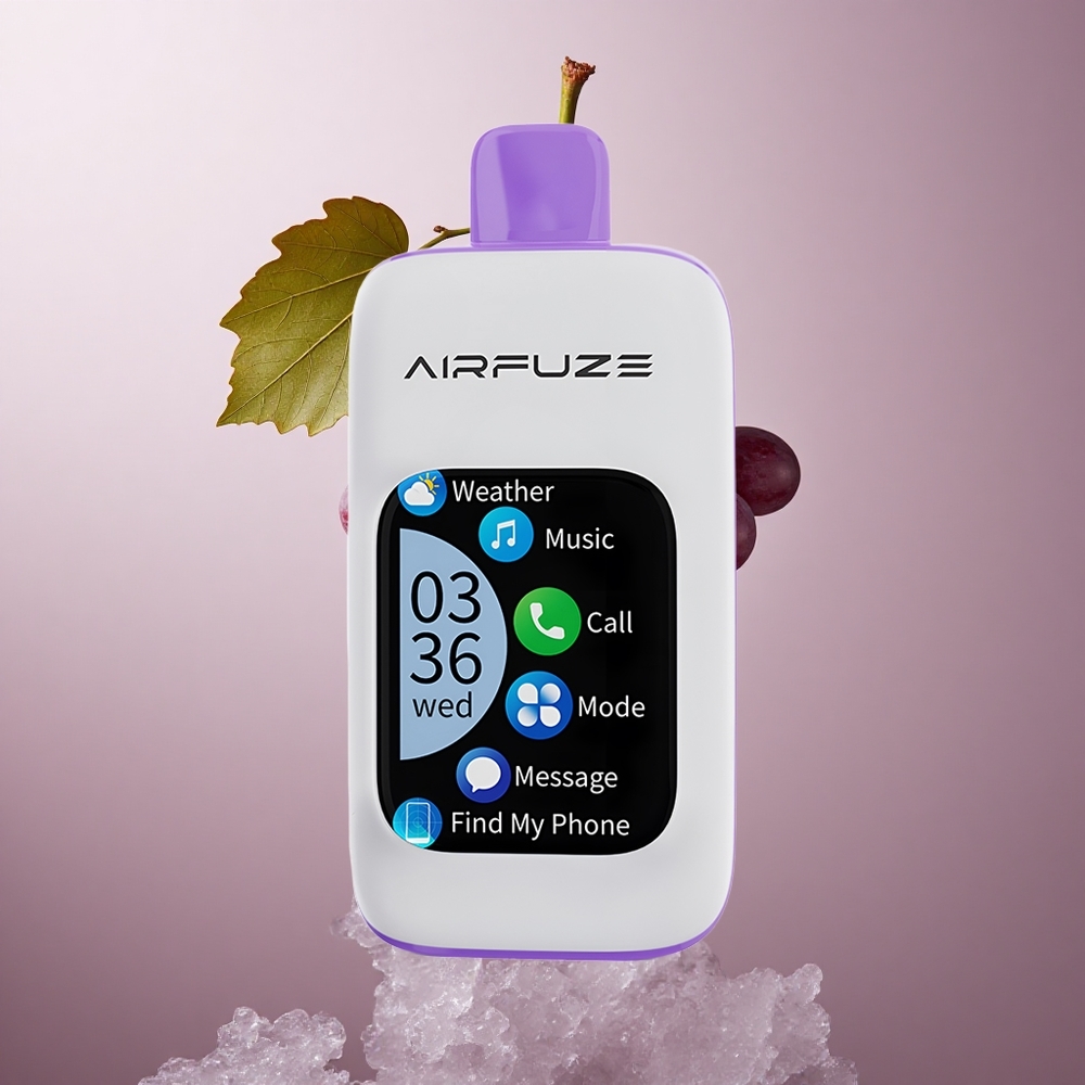 AirFuze Smart 30000 Puffs Za enkratno uporabo Vape Grozdni Pok 900mAh