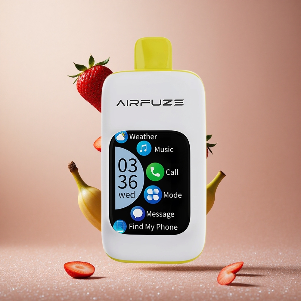AirFuze Smart Pro 40000 Puffs Enkratna Vape Jagoda Bananica 900mAh 20ml