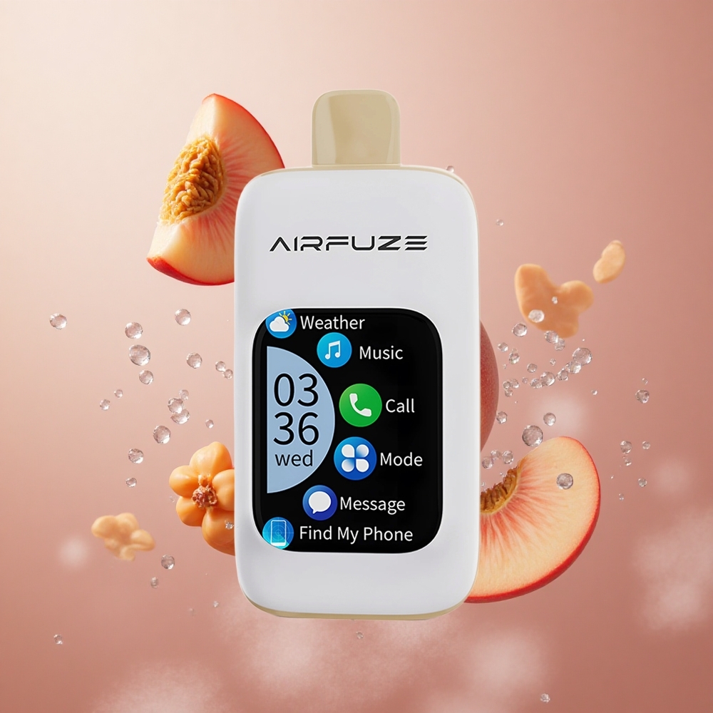 AirFuze Smart Pro 40000 Puffs Sodček za E-cigarete Sočna Breskev 900mAh 20ML