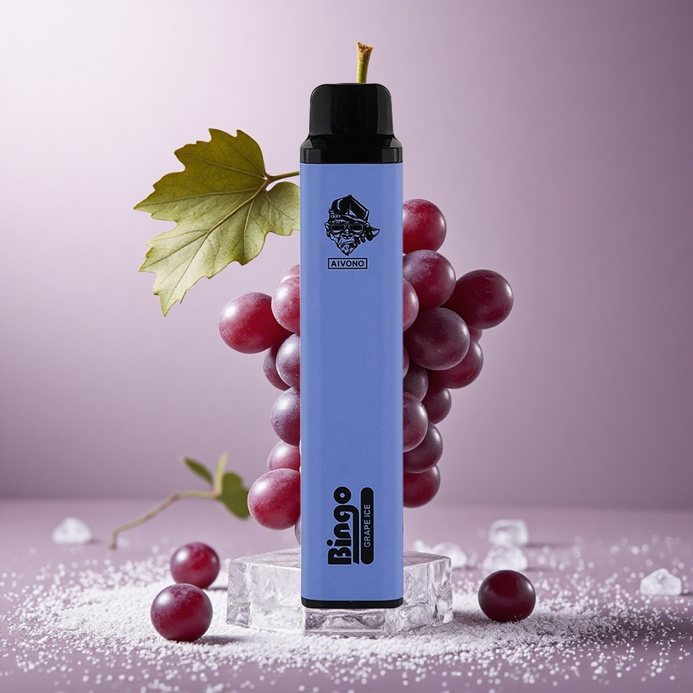 Aivono AIM BINGO 4000 Puffs Grozdji Led E-kapljica 10 mL 1000mAh