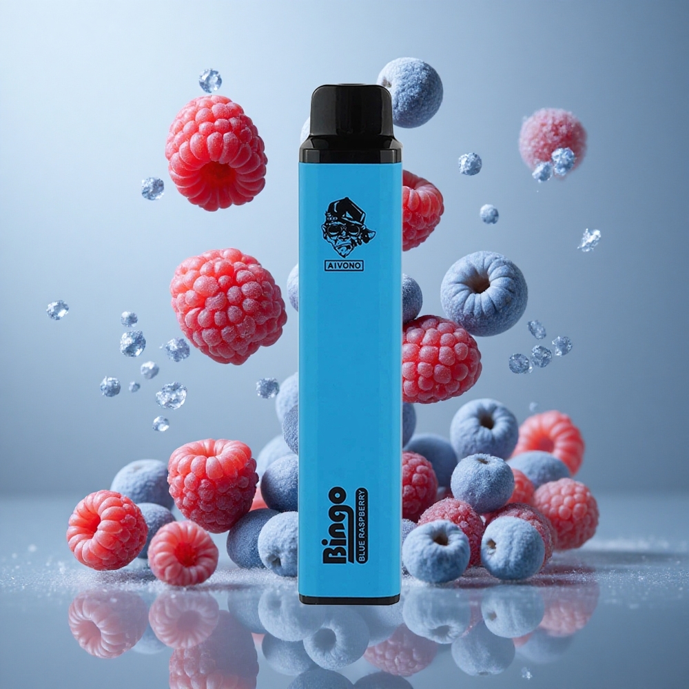 Aivono AIM BINGO 4000 Puffs Modra Malina 10mL 1000mAh