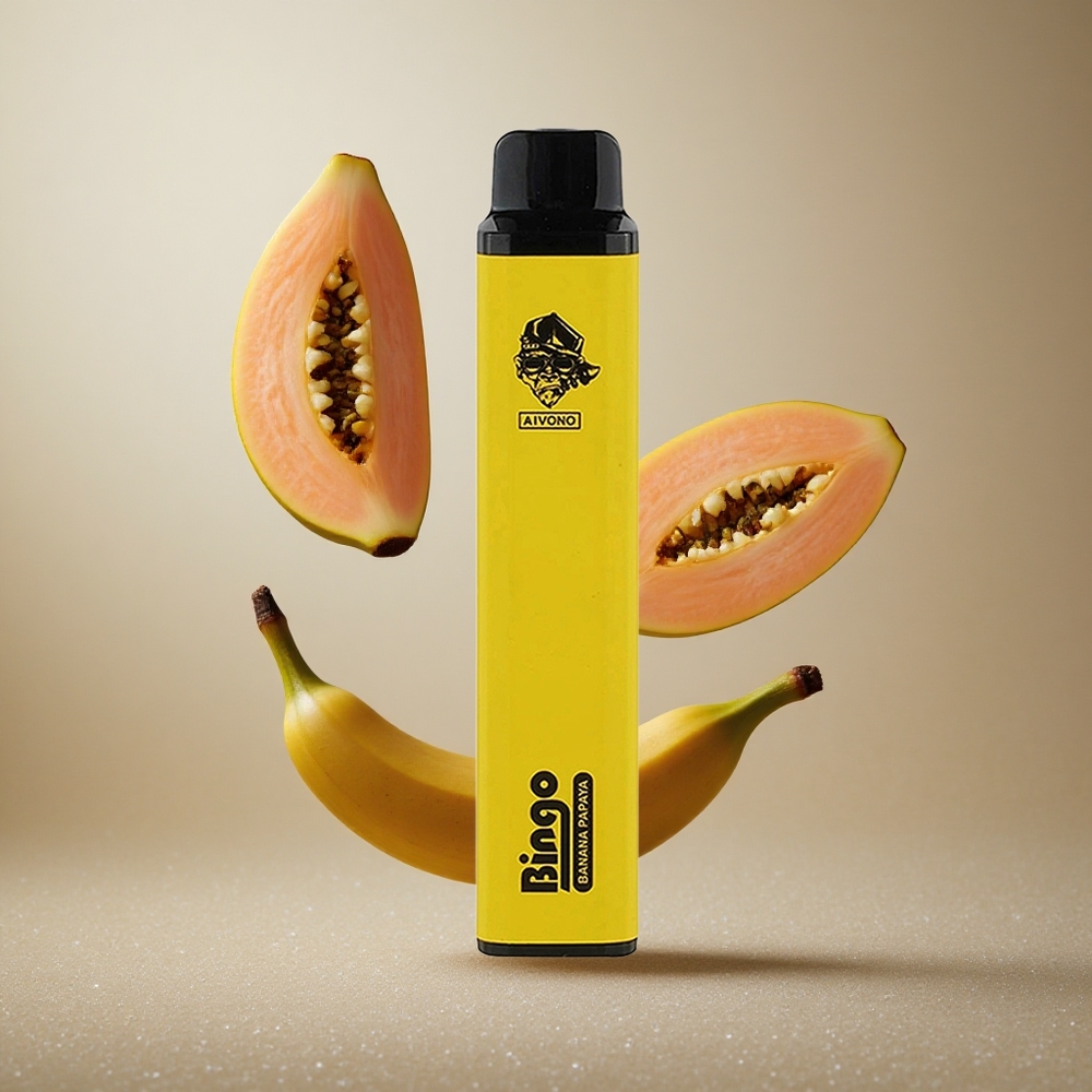 Aivono Aim Bingo 4000 Puffs Banan Papaja 10mL 1000mAh