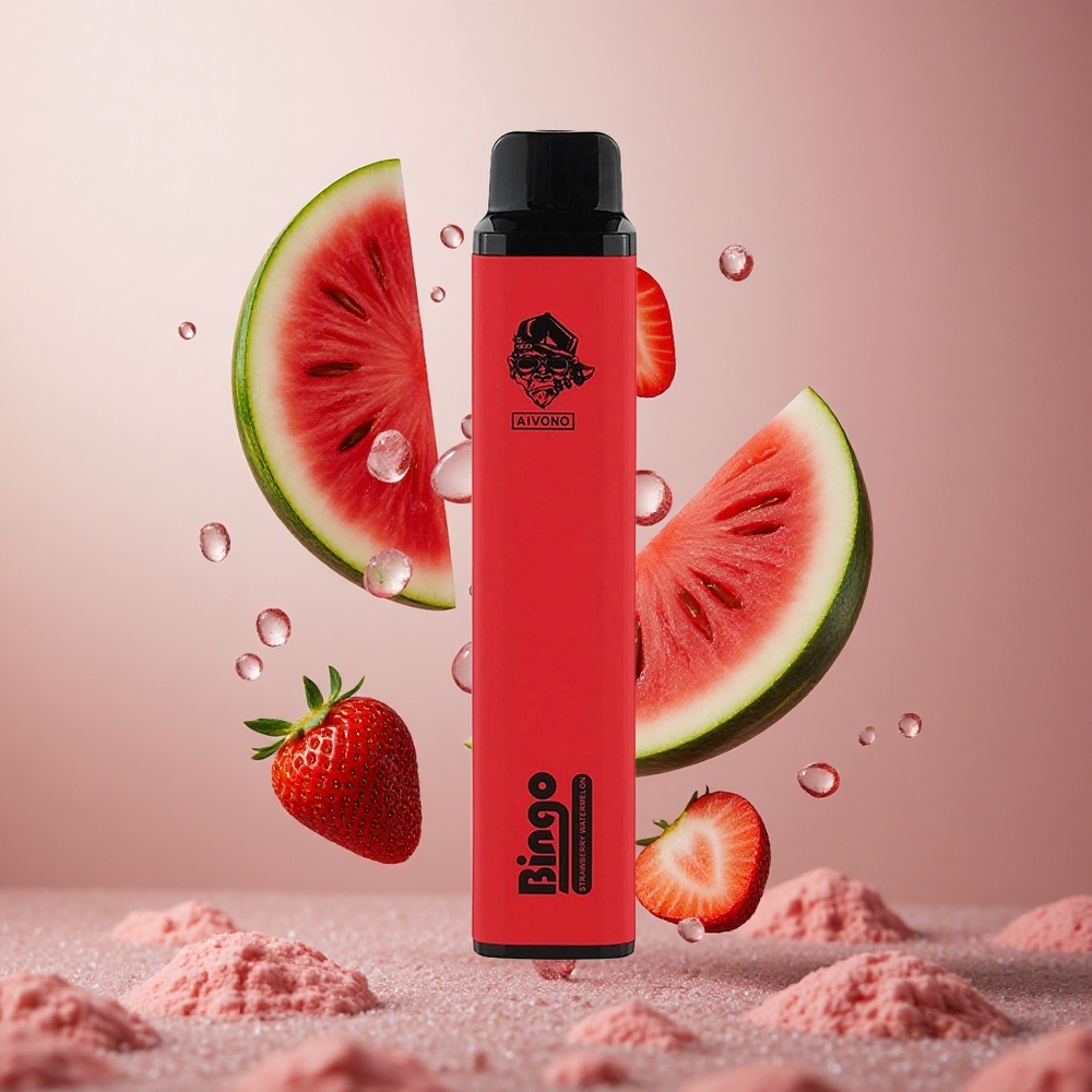 Aivono Aim Bingo 4000 Puffs Dispozabilna Vapa Jagoda Lubenica 10 mL 1000mAh