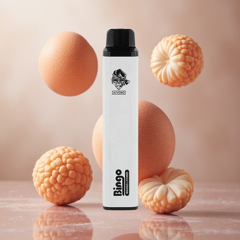 Aivono Aim Bingo 4000 Puffs Enkratna Vape Mango Liči 10 mL 1000mAh